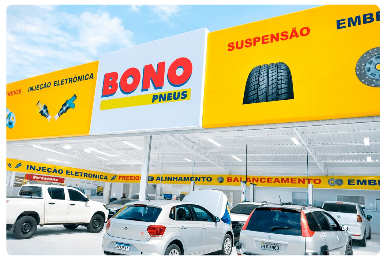Fachada de uma unidade BONO